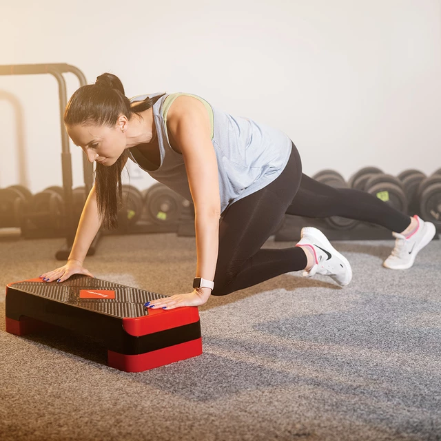 Aerobic step inSPORTline AS150 - černo-červená