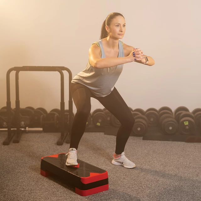 Aerobic step inSPORTline AS150 - černo-červená