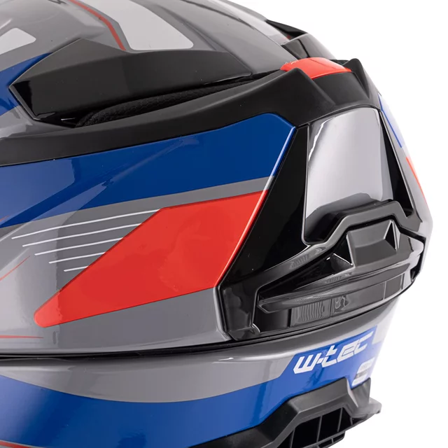 Preklopna moto čelada W-TEC Zoroz P/J - Metallic Grey