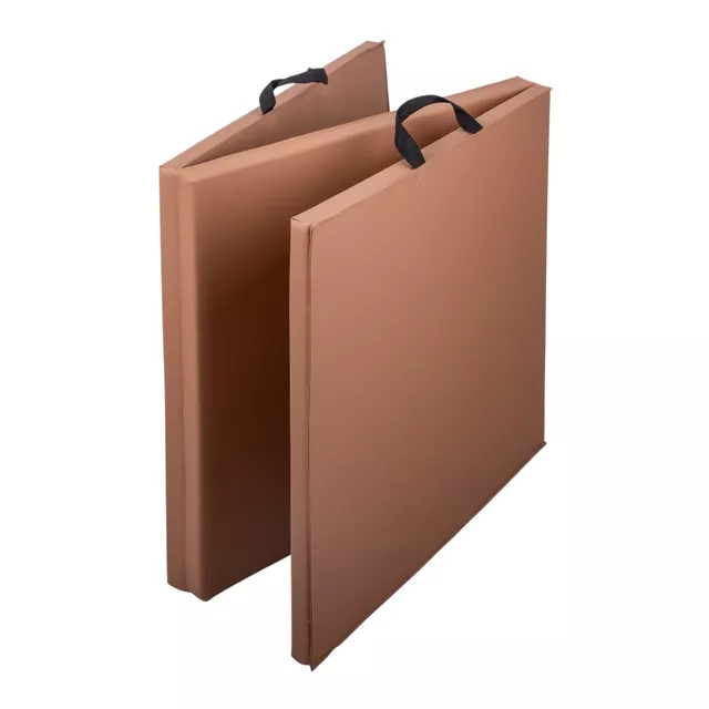 Zložljiva gimnastična blazina inSPORTline Trifold 195x90x5 cm - rdeča