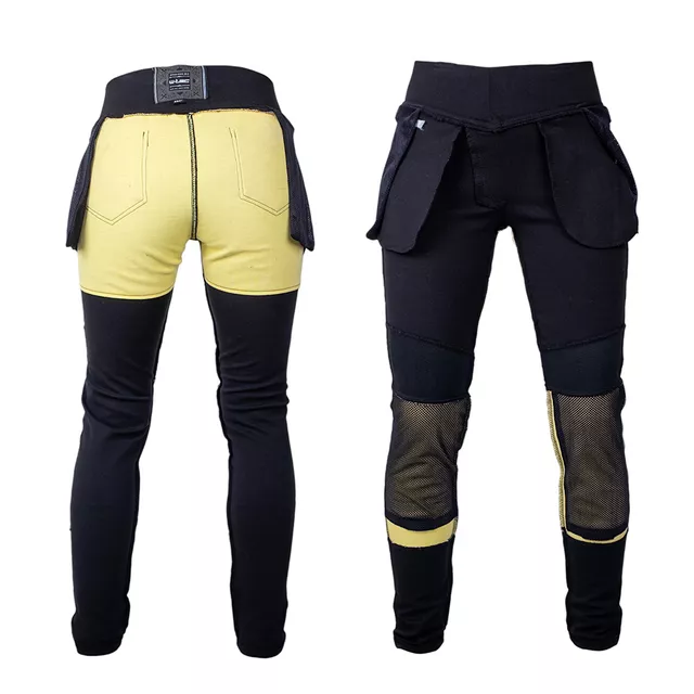 Ženske moto hlače W-TEC Lukrecia Evo - črna