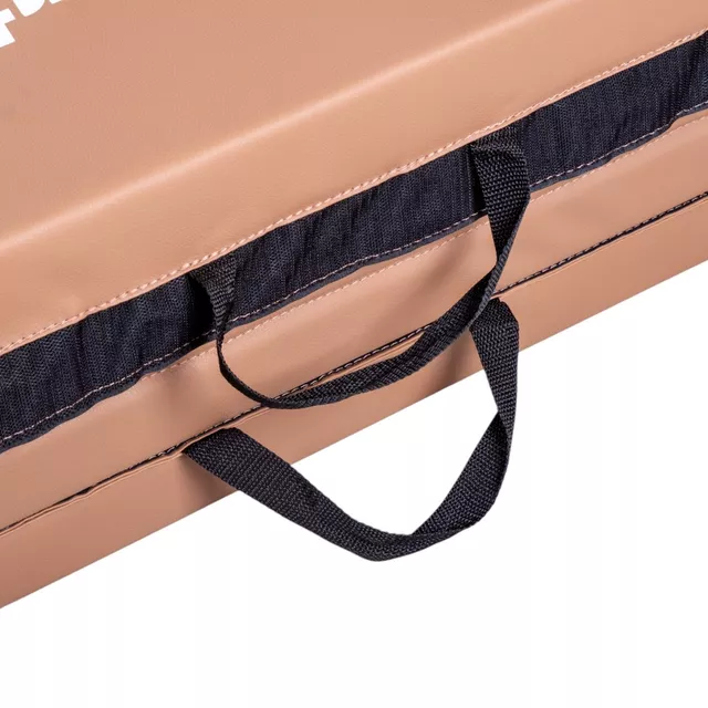 Zložljiva gimnastična podloga inSPORTline Kvadfold 200x120x5 cm - rdeča