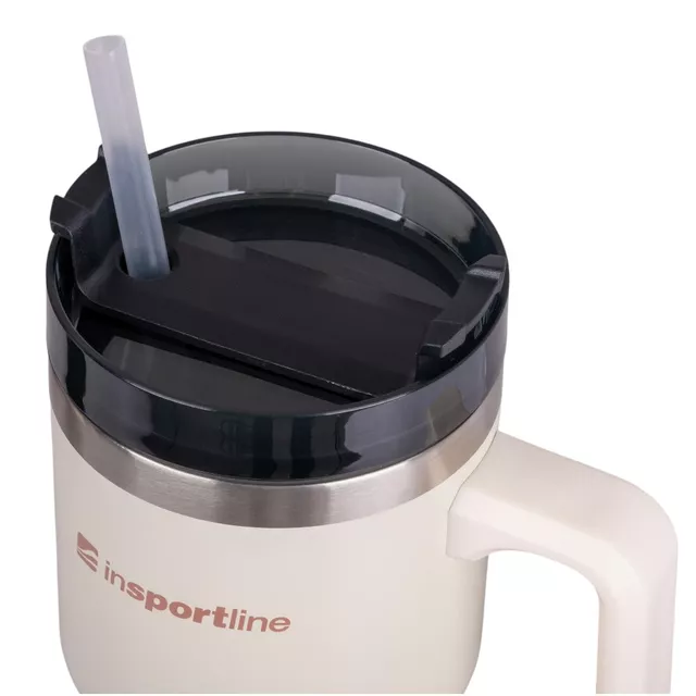 Termo skodelica inSPORTline Teasara 600 ml - bež