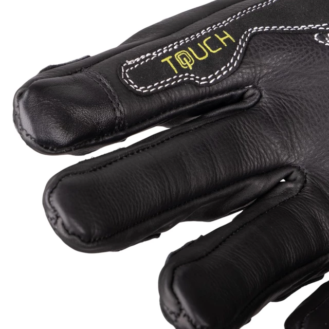Moto rokavice W-TEC SUPREME TWG-171 - črna