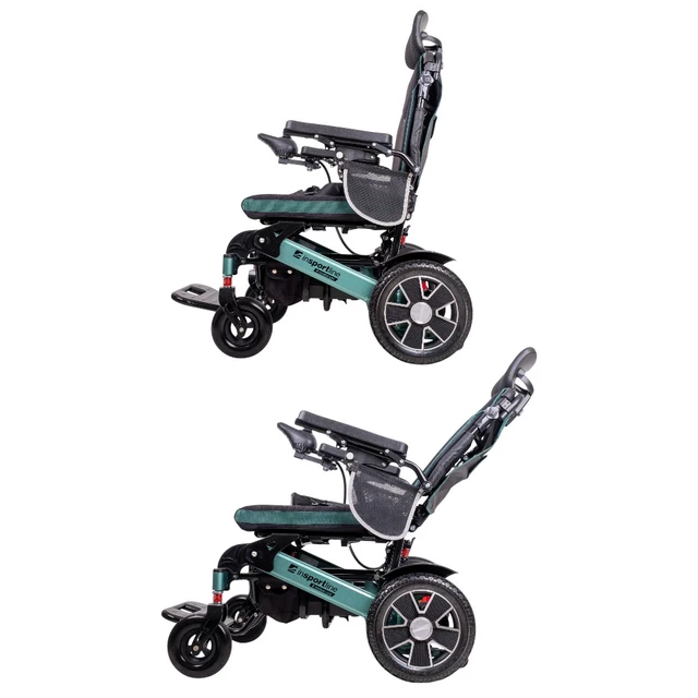 Električni invalidski voziček inSPORTline Hawkie Evo Plus II z nastavljivim naslonom 700W