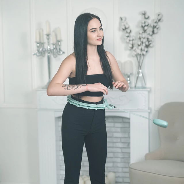 Masažni obroč inSPORTline Weight Hoop Lite 69-135 cm