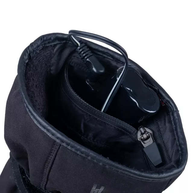 Ogrevane rokavice W-TEC HEATflip 2v1 2x2000 mAh - črna