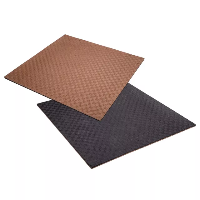 Puzzle tatami podloga inSPORTline Sazegul 100x100x2 cm - rdeče-modra, vzorec 5 črt