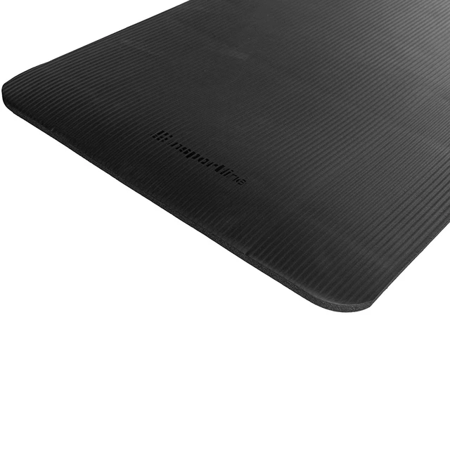 Podloga za vadbo inSPORTline Fity X 183x61x1,5 cm - črna
