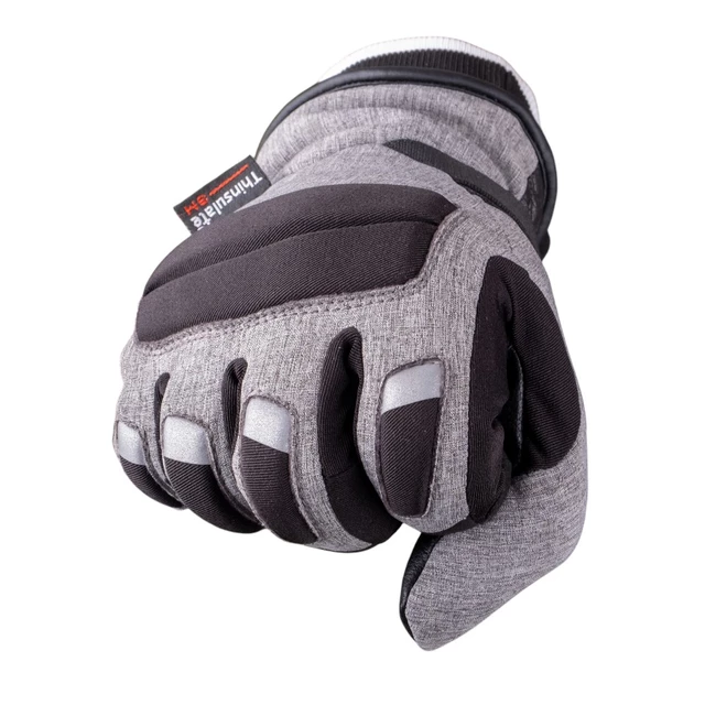 Moto rokavice W-TEC Sabresul - siva
