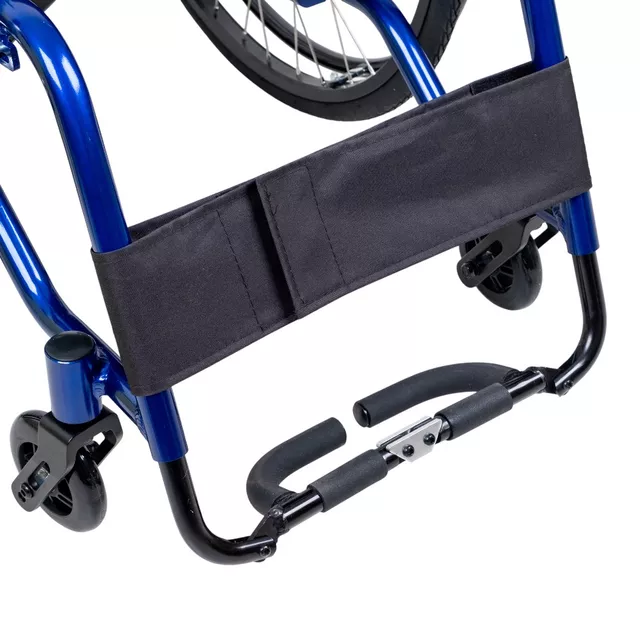 Mehanski zložljivi športni invalidski voziček inSPORTline Brenstark lightweight