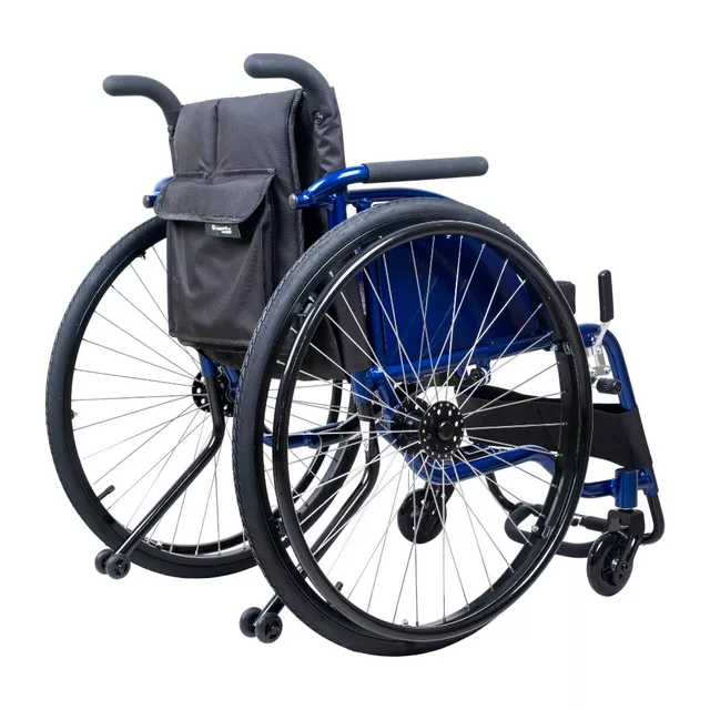 Mehanski zložljivi športni invalidski voziček inSPORTline Brenstark lightweight
