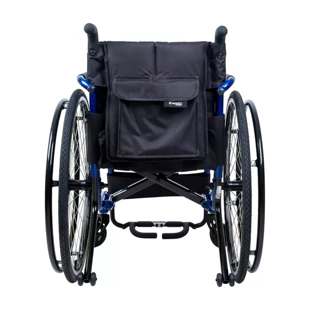Mehanski zložljivi športni invalidski voziček inSPORTline Brenstark lightweight