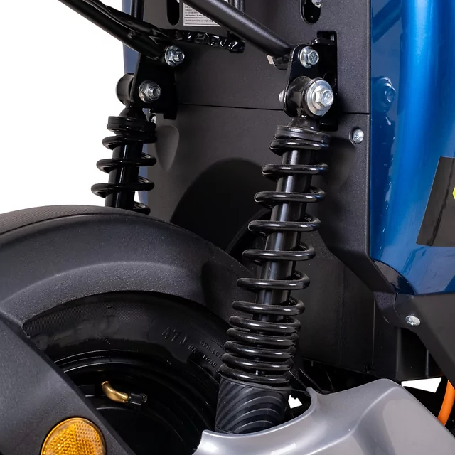 Električni skuter W-TEC Raike II 16'' • do 70 km • 25 km/h • brez vozniškega dovoljenja - črna-srebrna