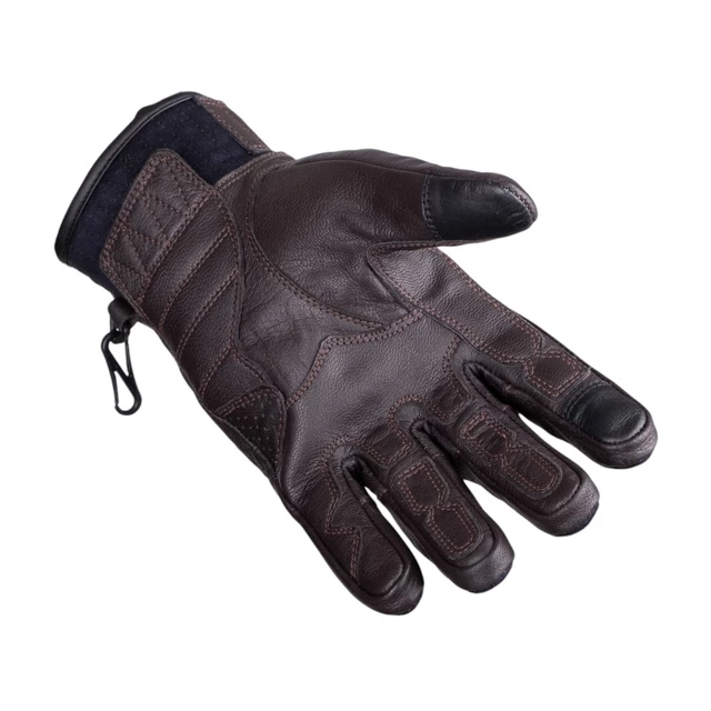 Poletne moto rokaviceW-TEC Fowlar - deep coffee-indigo