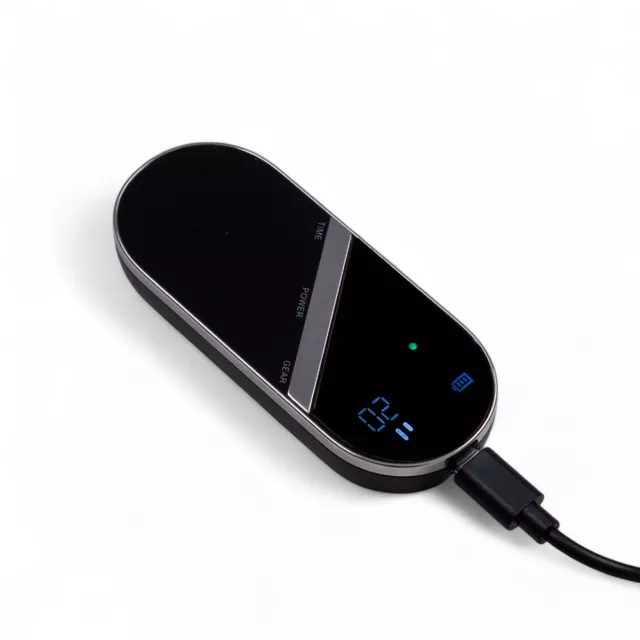 Polnilna silikonska LED svetlobna terapevtska maska inSPORTline Santorina