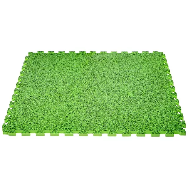 Puzzle tatami podloga inSPORTline Zemalpro 100x100x2 cm - motiv trávníku
