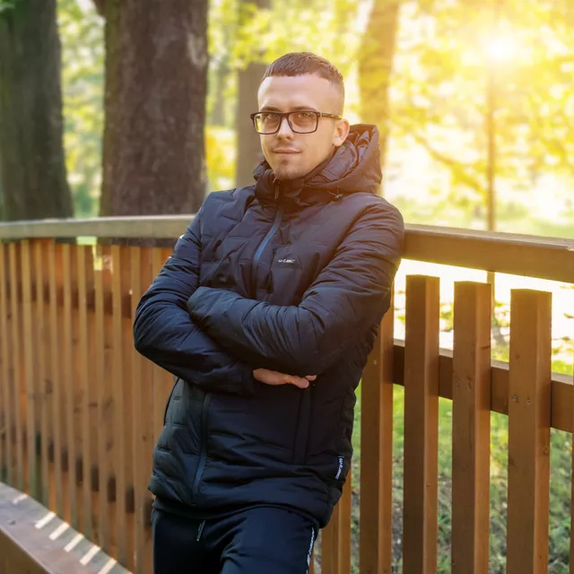 Moška ogrevana jakna W-TEC HEATborg - kaki