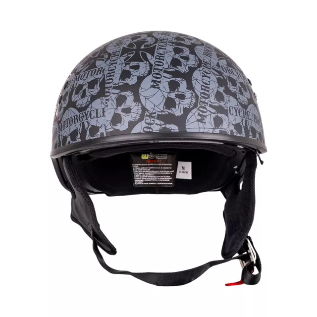 Moto čelada W-TEC Black Heart V535 Cross Skull
