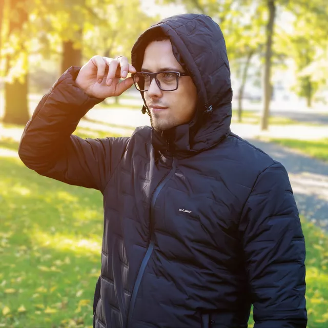 Moška ogrevana jakna W-TEC HEATborg - kaki