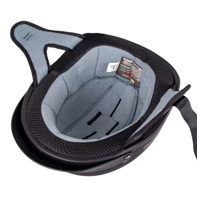 Moto čelada W-TEC Black Heart V531 Iron Cross - črna