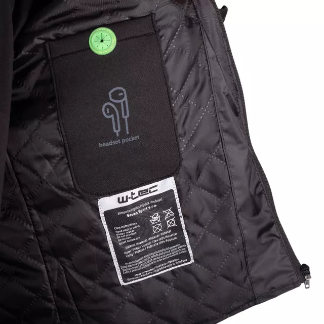 Moto jakna W-TEC Gelnair EVO - črna-siva