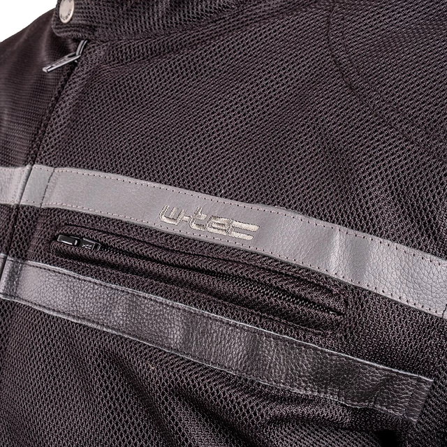 Moto jakna W-TEC Bellvitage Crow - črna-siva