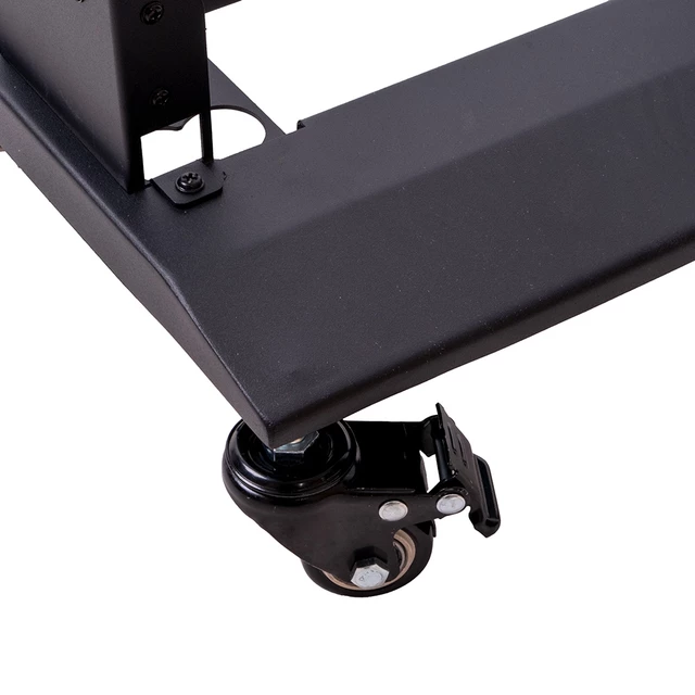Stojalo z koleščki za LED panel inSPORTline Tugare - bela