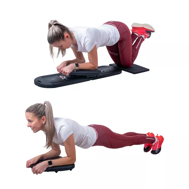 Večnamenska push-up in pilates deska inSPORTline Pushap Zen