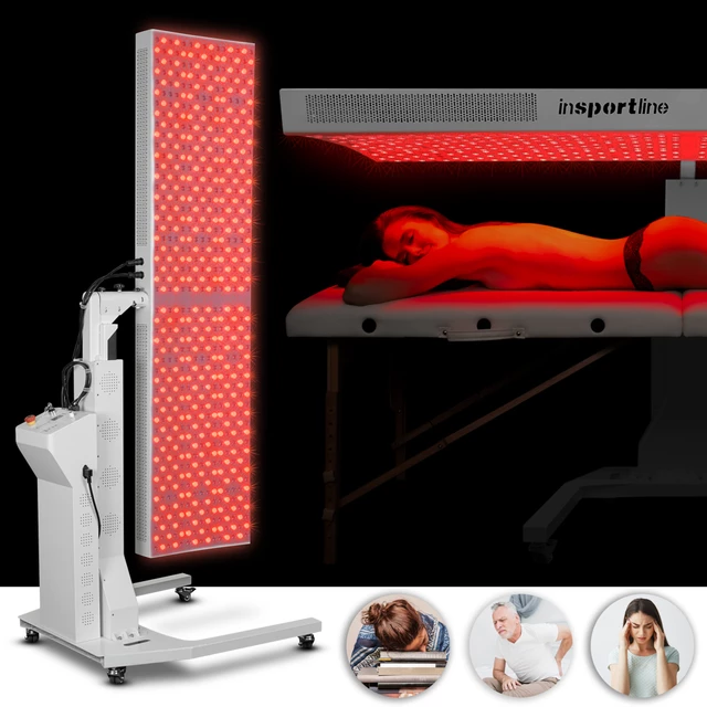 Infrardeči LED panel inSPORTline Sumatrin - bela - bela