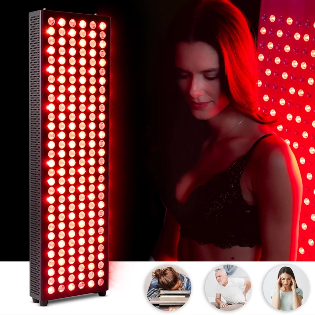 Infrardeči LED panel inSPORTline Brister - 180 LED - bela - črna