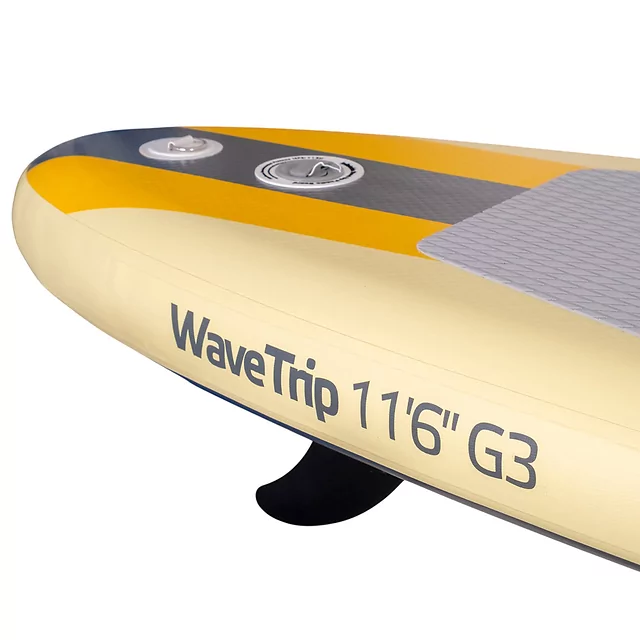 SUP Deska za veslanje z dodatki inSPORTline WaveTrip 11'6" G3 - korálová