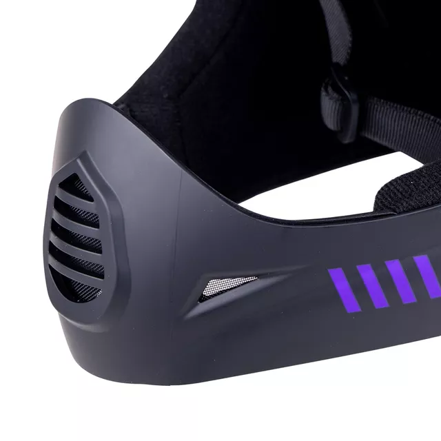 Downhill čelada W-TEC Campanero Noir Violet