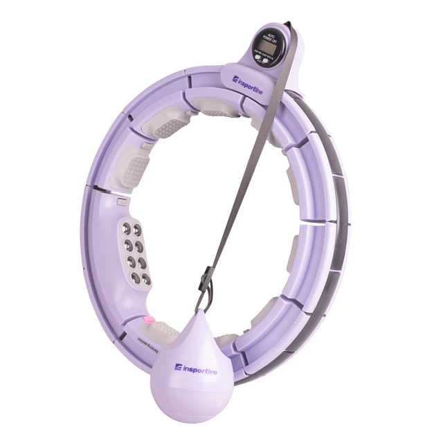 Masažni obroč inSPORTline Weight Hoop Pro 69-105 cm