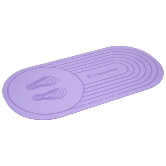 Vadbena blazina inSPORTline Ampfinity 123x60x0,6 cm - siva