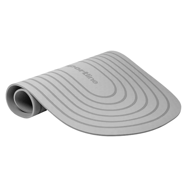 Vadbena blazina inSPORTline Ampfinity 123x60x0,6 cm - siva