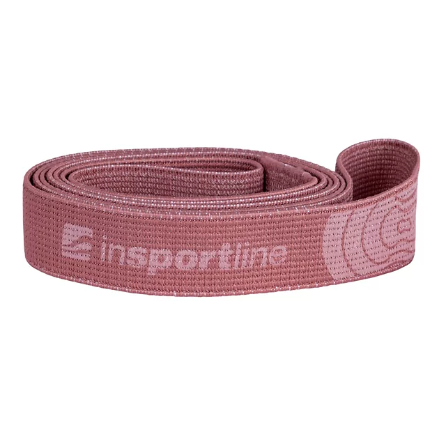 Elastičen trak inSPORTline Rand Strong 208x3,3 cm / 8 kg - oranžna
