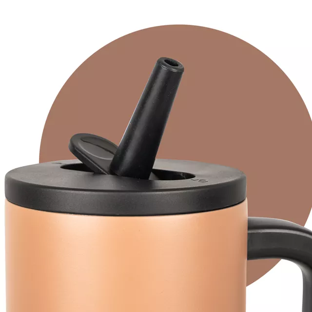 Termo skodelica inSPORTline Cocoanna 1200 ml - roza