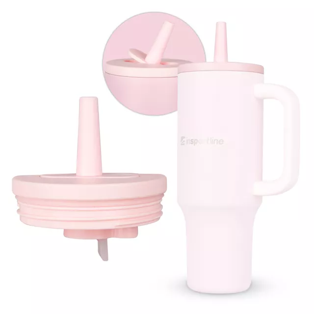 Nadomestni pokrovček za termo skodelico inSPORTline Cocoanna 1200ml - roza - roza