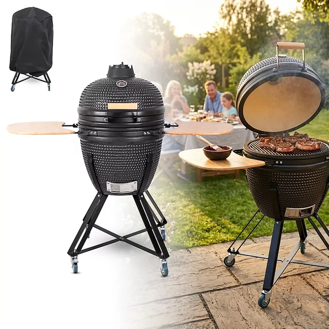 Keramični žar kamado inSPORTline Pyrexo 21"