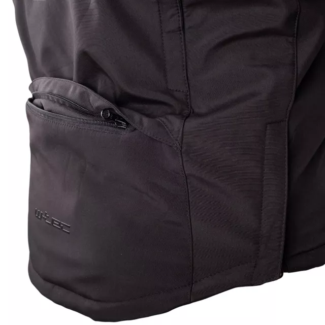 Moška softshell moto jakna W-TEC Annorack - khaki-černá