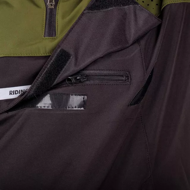 Moška softshell moto jakna W-TEC Annorack - khaki-černá