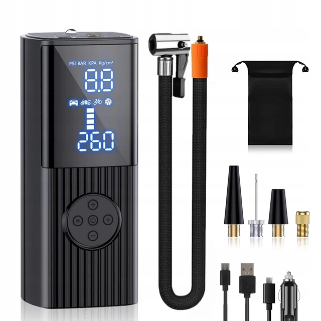 Električna črpalka inSPORTline Dukefira s Powerbank & LED lučko