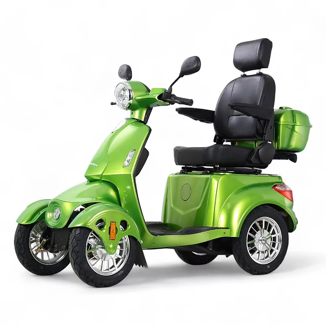 Električni štirikolesnik inSPORTline Antun - rjava - zelena