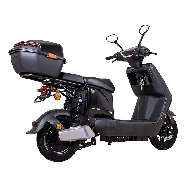 Električni skuter W-TEC Raike II 16'' • do 70 km • 25 km/h • brez vozniškega dovoljenja - črna-srebrna