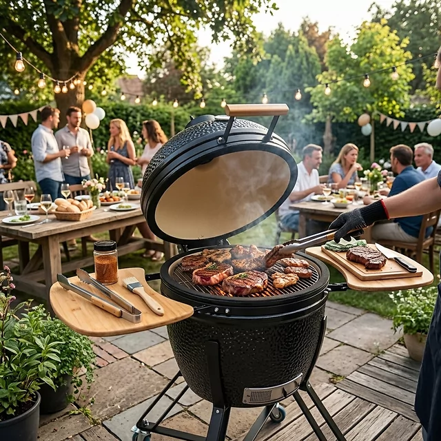 Keramični žar kamado inSPORTline Pyrexo 24''
