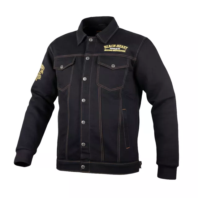 Moto bunda W-TEC Black Heart Reeftor - črna