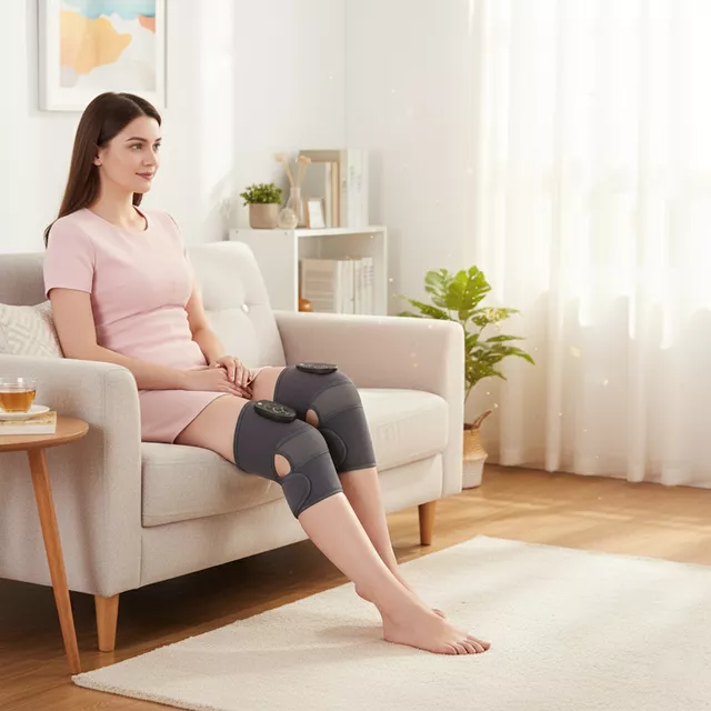 Kompresijski masažni pripomoček za kolena inSPORTline Mishair 3v1