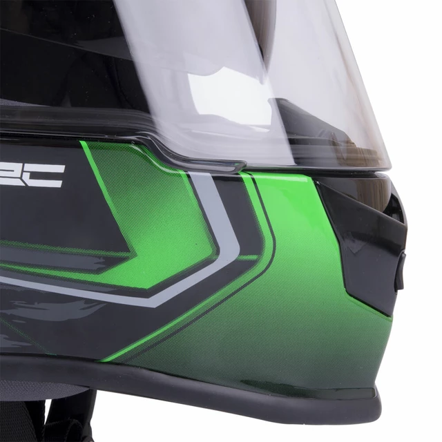 Moto čelada W-TEC V126 - zelena