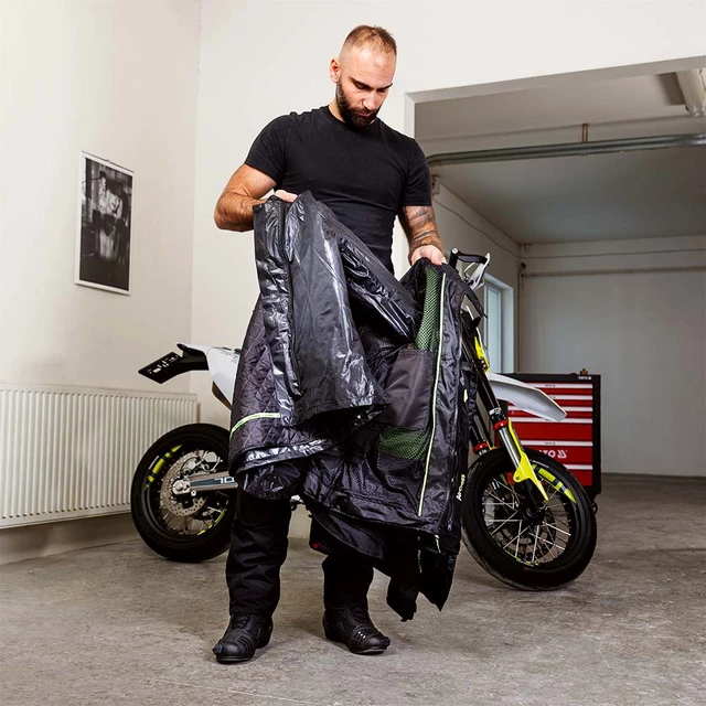 Moto jakna W-TEC Aircross - črna-zlata